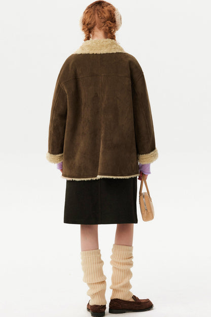 Retro Suede Reversible Jacket