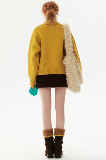 Scarf Penguin Wool Sweater