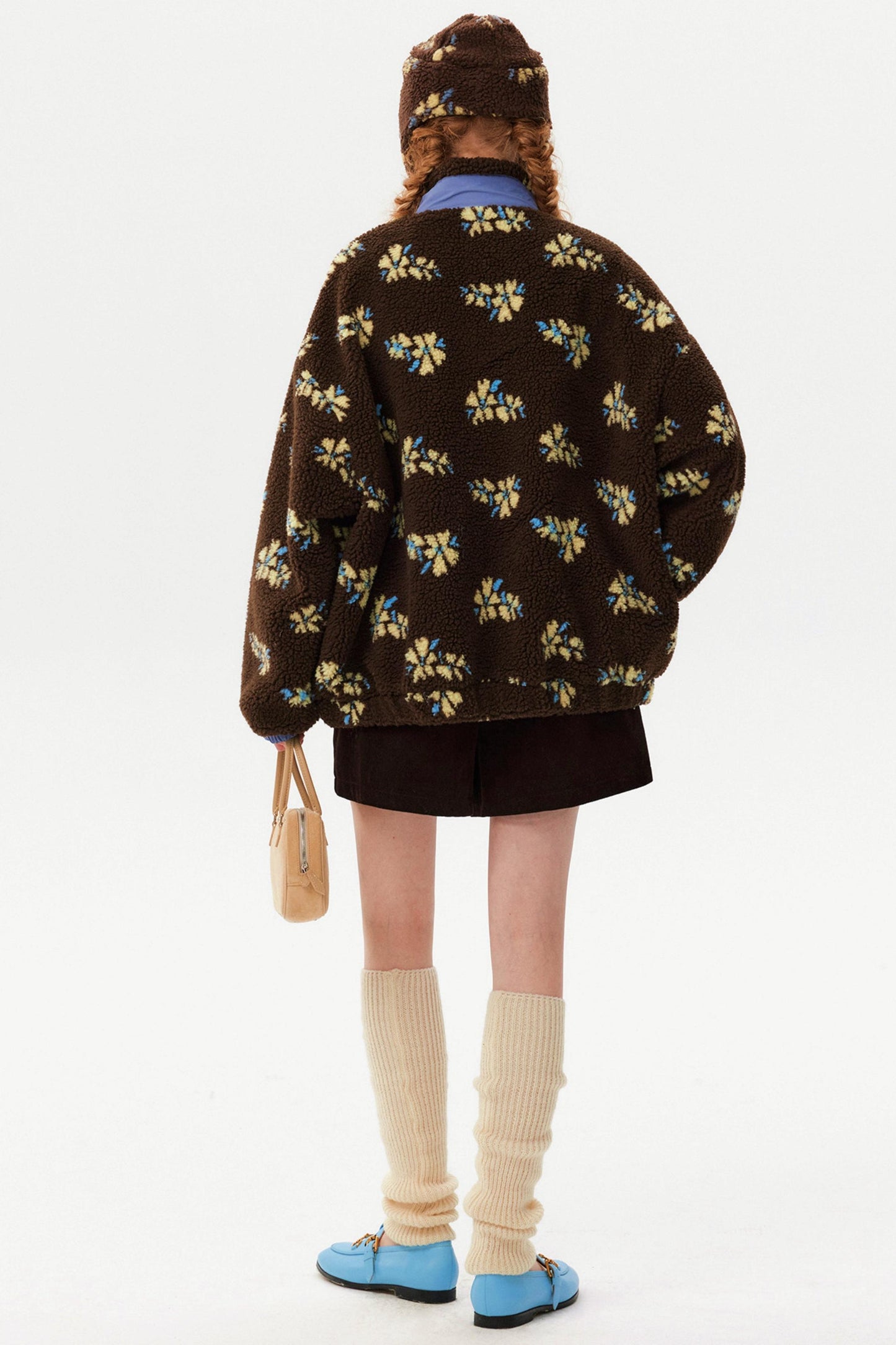 Retro Jacquard Wool Jacket