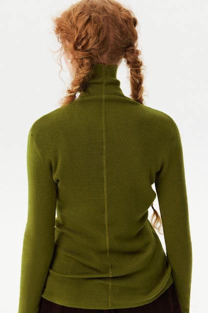 Multi-Color Misty Wool Sweater