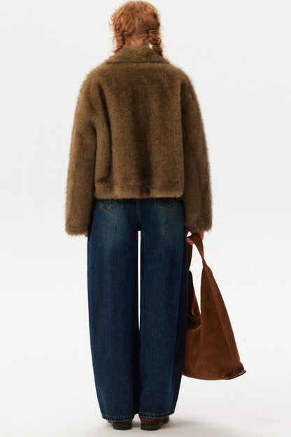 Eco-Friendly Fox Fur Coat