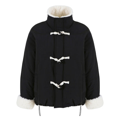 Frosted Faux Lamb Wool Jacket