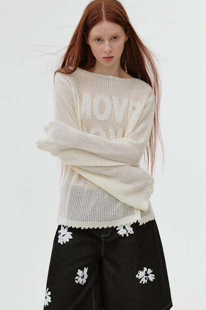 Linen Knit Sweater
