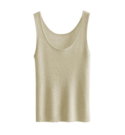 Soft Wool Knit Tank Top