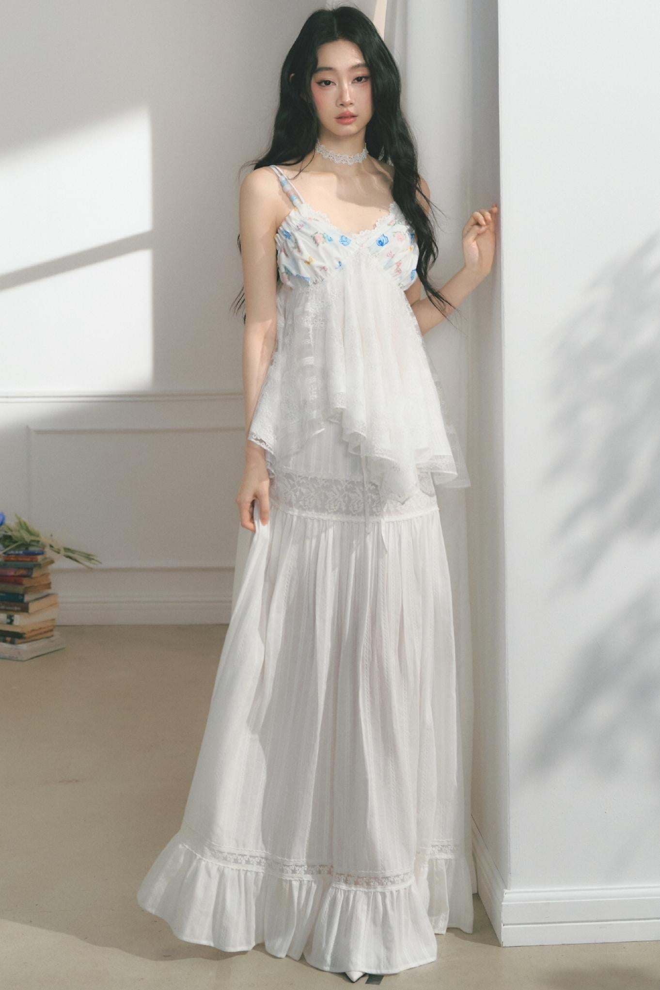 Vanilla Ruffle Skirt