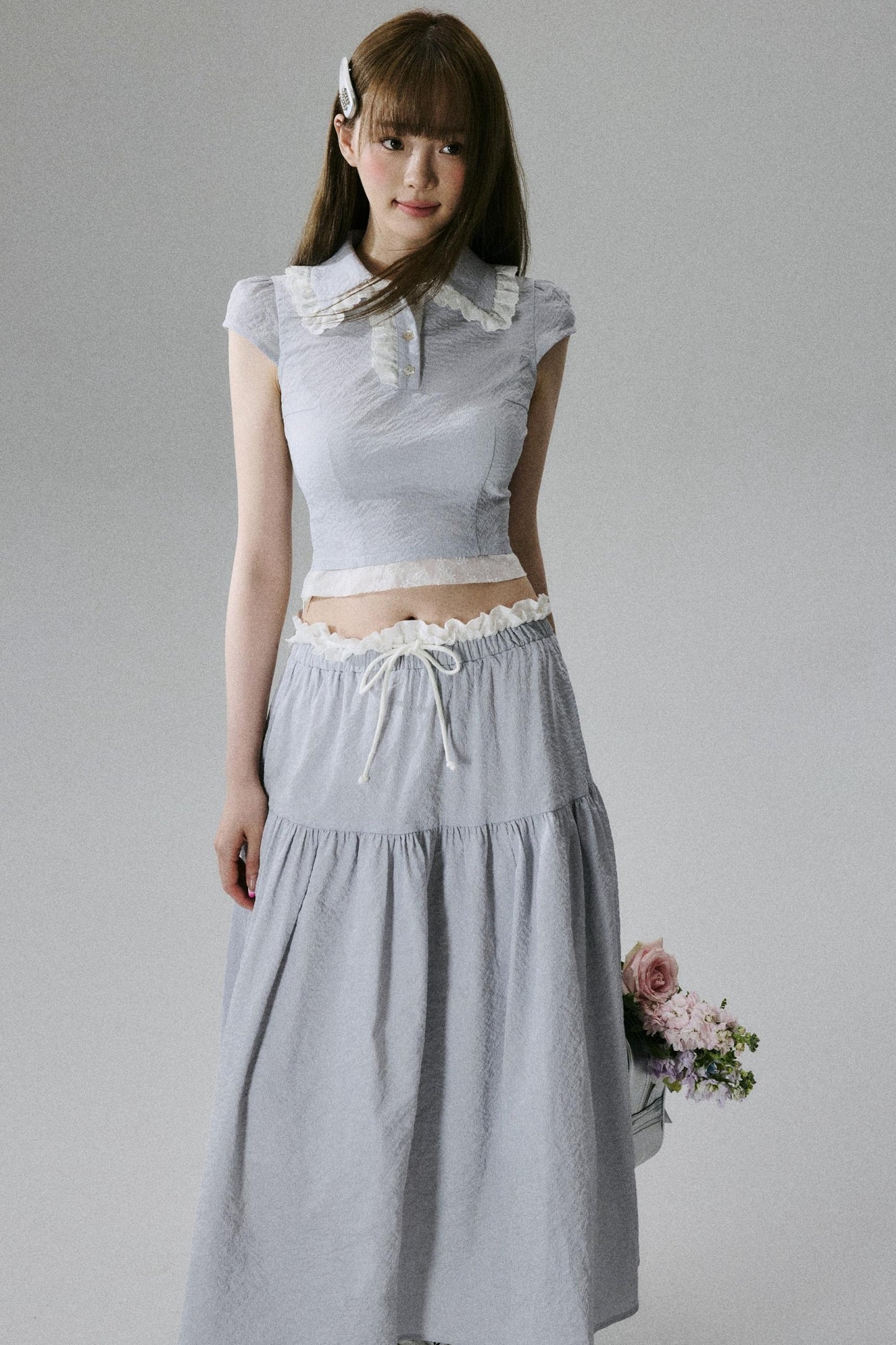 Luxury Maxi Skirt Set