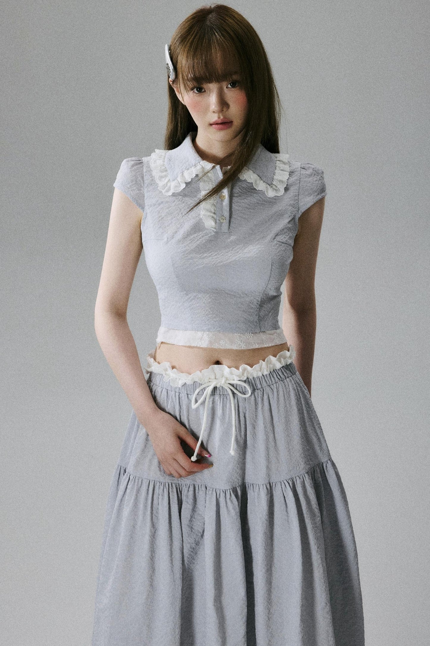 Luxury Maxi Skirt Set