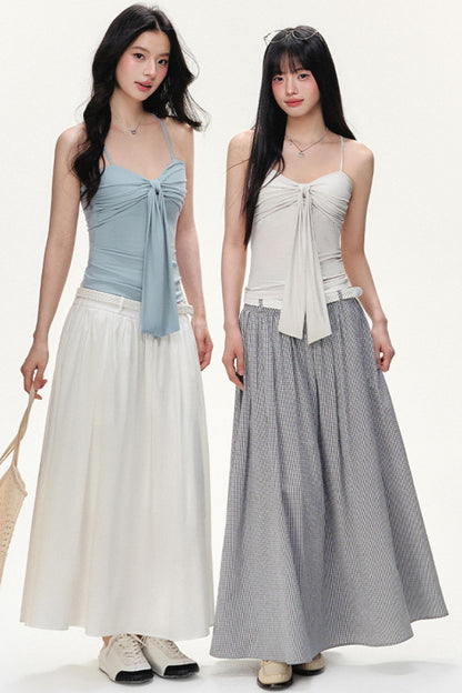 Summer Braided Leather Belt