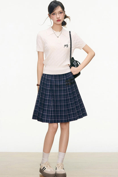 Chic Knit Skirt Set-Up