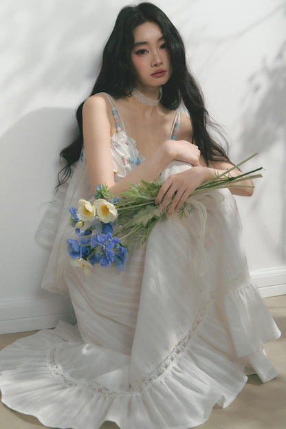 Vanilla Ruffle Skirt