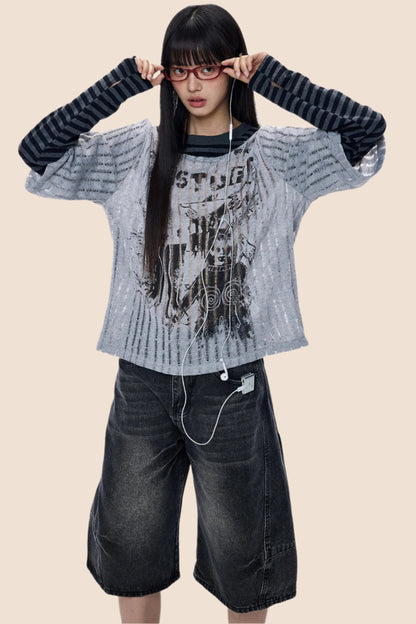 American Summer Chic Smock Tops