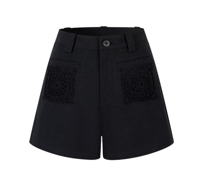 Yuan High-Waist Chic Shorts