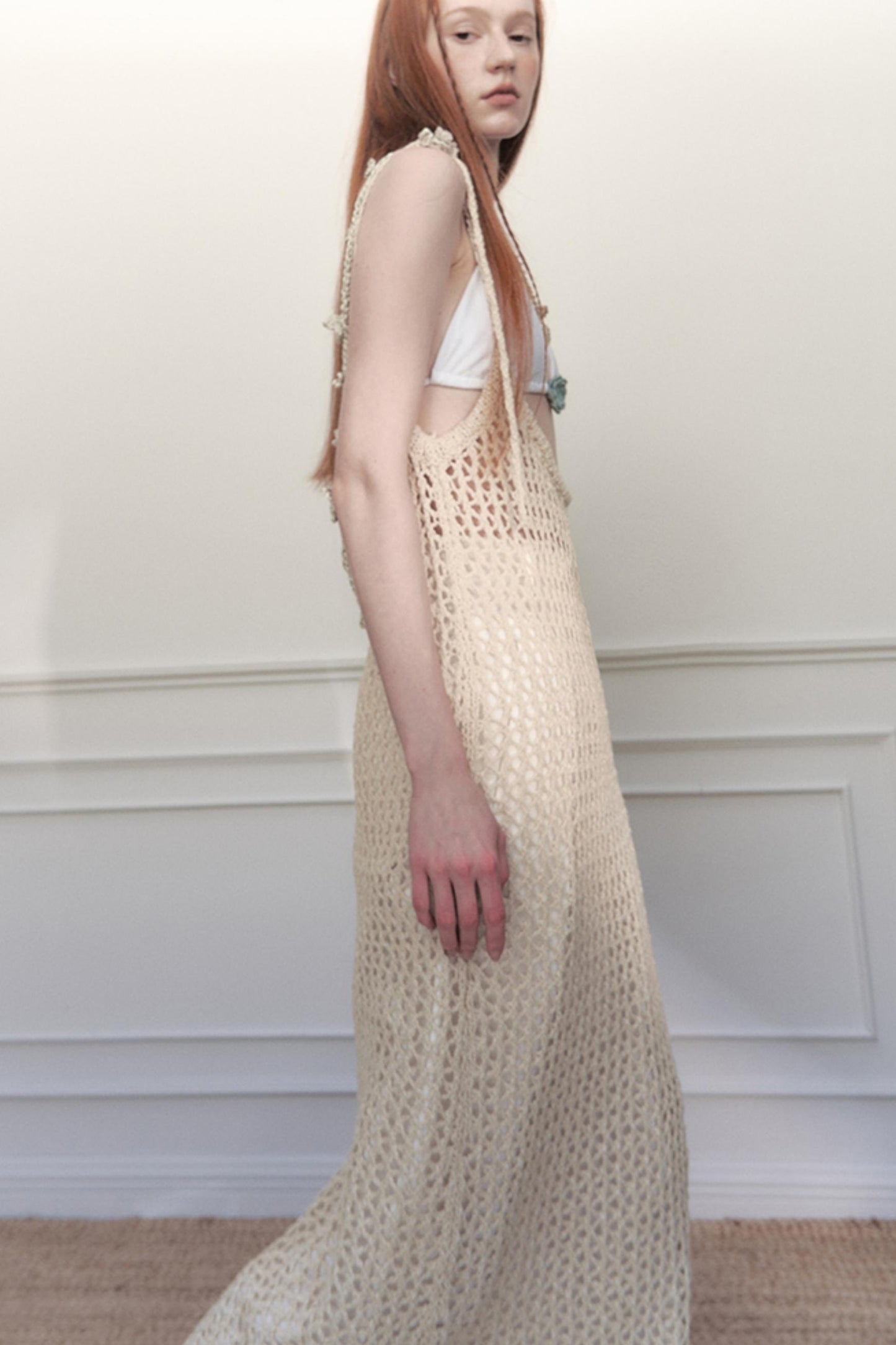 Moonlit Halter Dress