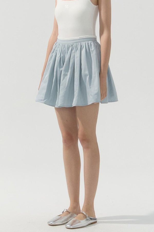 Pleated Bustier Skirt