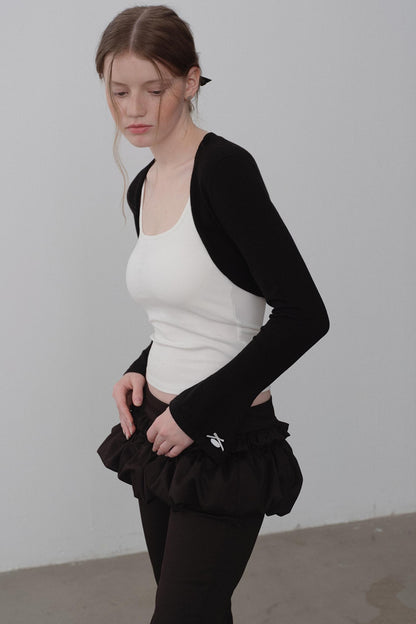 Cozy Merino Wool Flare Cardigan