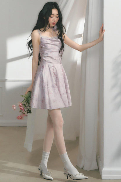 Pleated Waist Elegance Dress