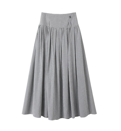 Flowy Solid Flare Skirt