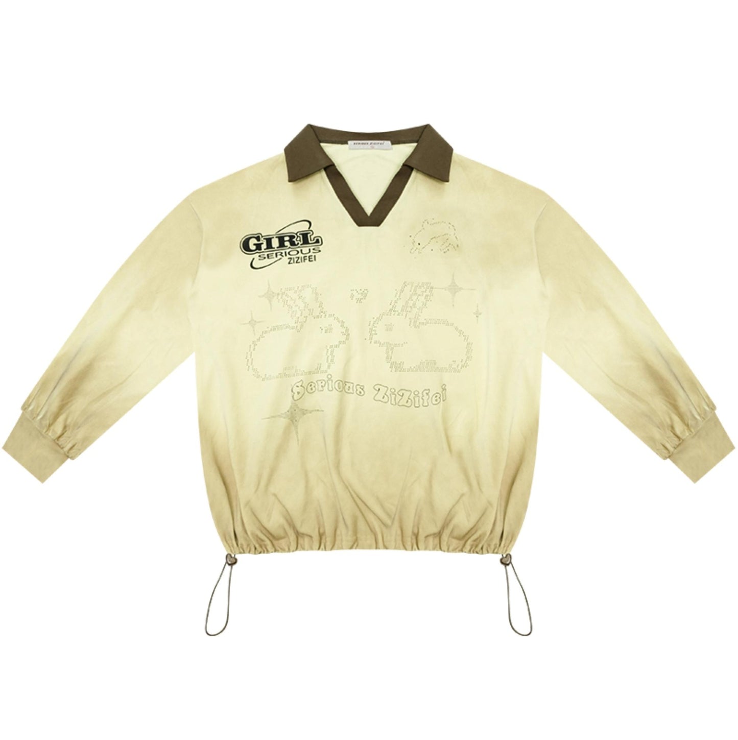 Rabbit Print Sporty Sweatshirt