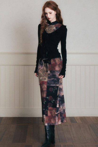 Vintage Chinese Cheongsam Dress