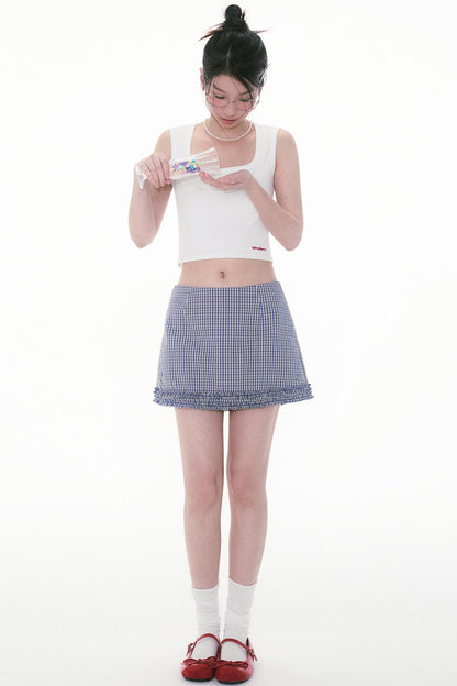 Summer U-Neck Halter Tank