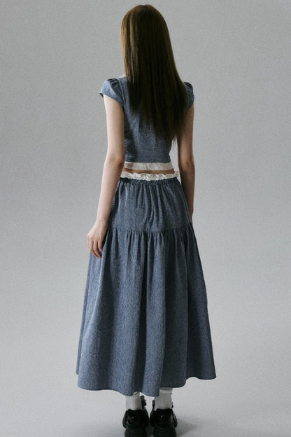 Luxury Maxi Skirt Set