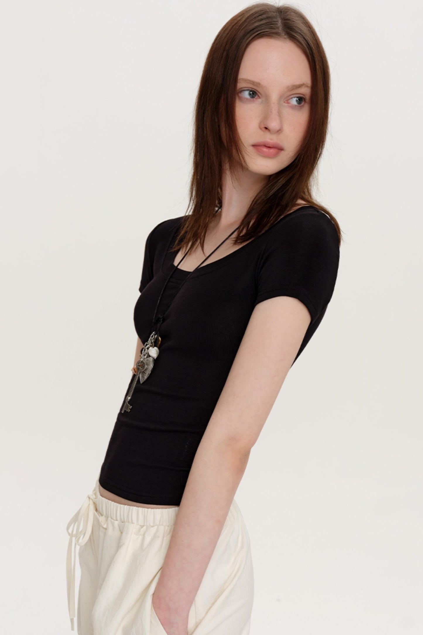 Soft Touch U-Neck Slim Fit T-Shirt