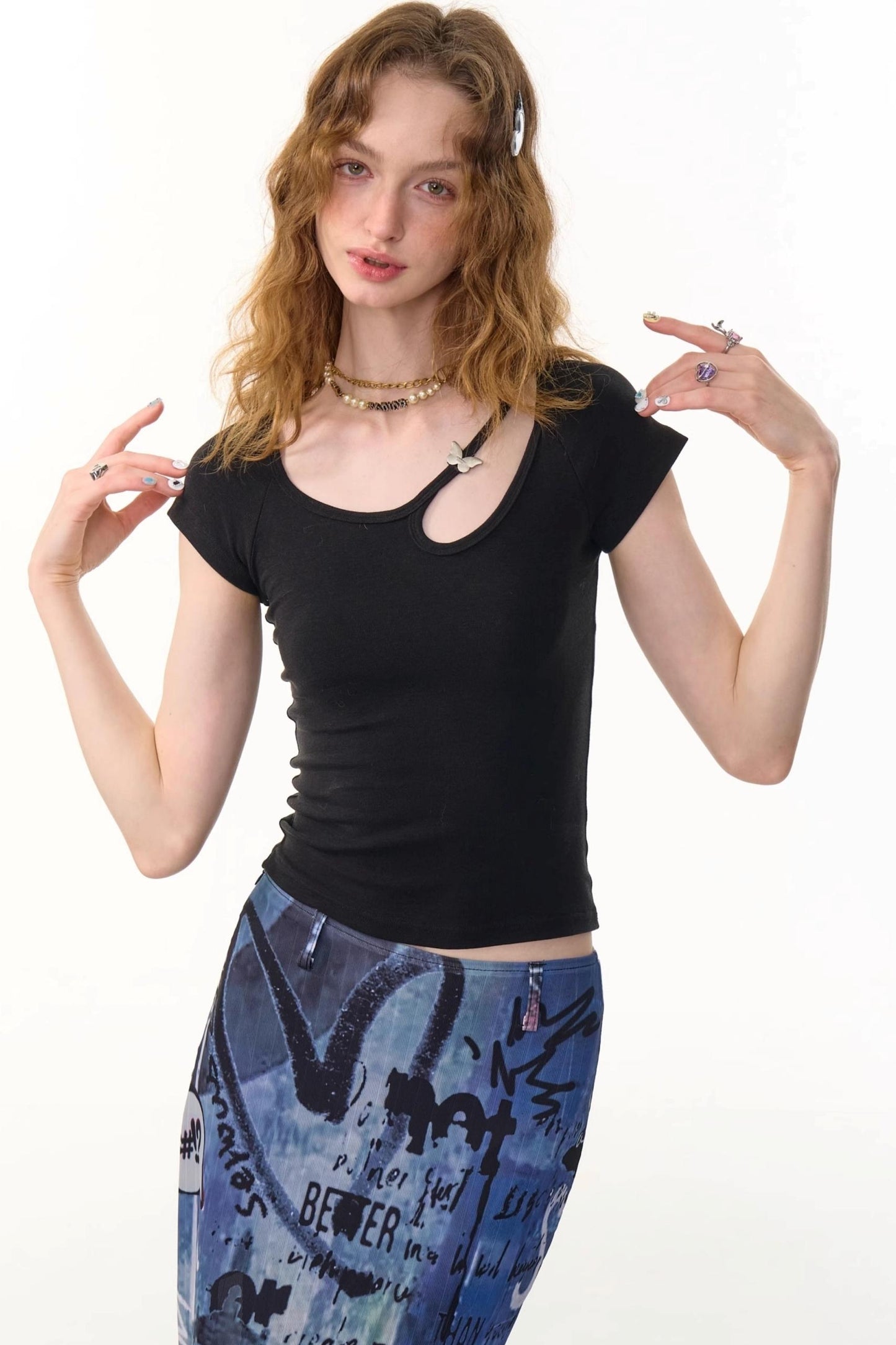 Retro Slim Halter Top