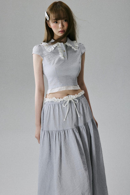 Luxury Maxi Skirt Set