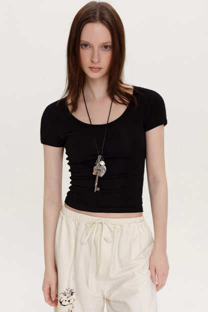 Soft Touch U-Neck Slim Fit T-Shirt