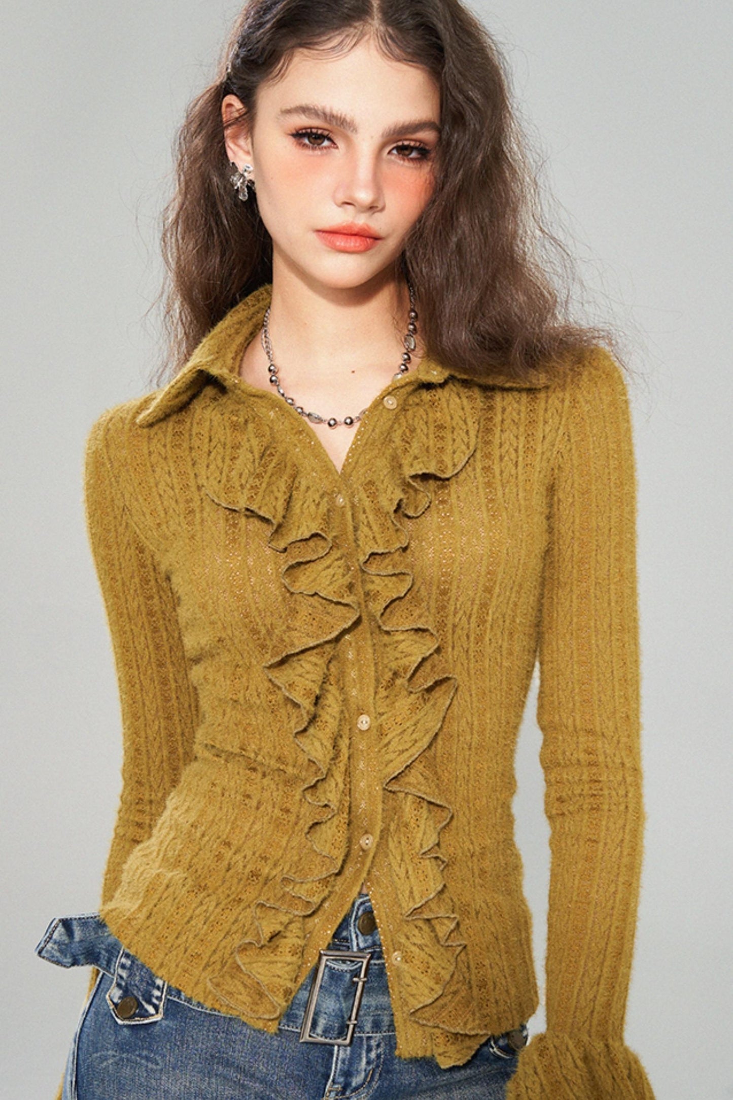 Elegant Ruffled Fairy Top