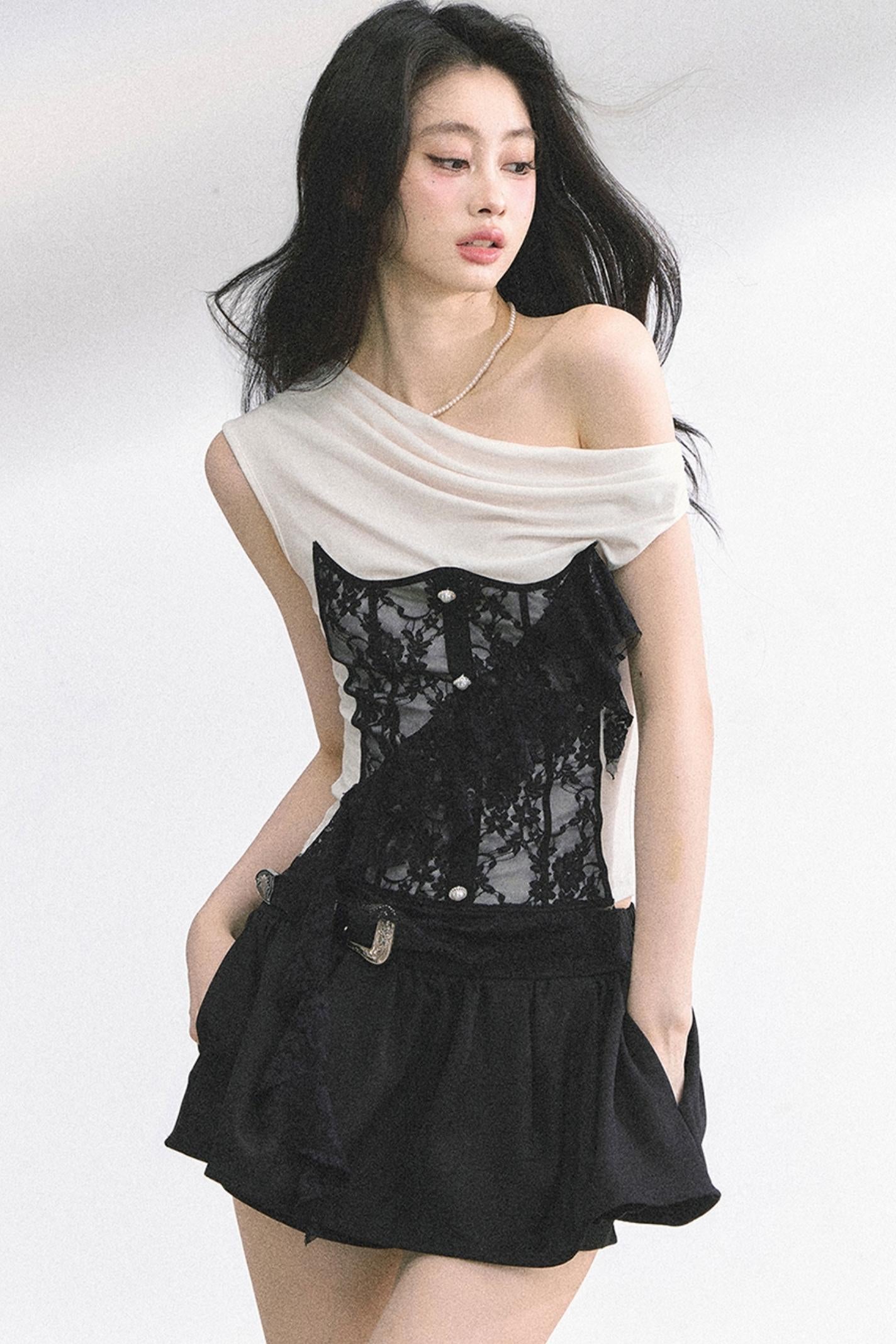 Summer Lace Slimming Top