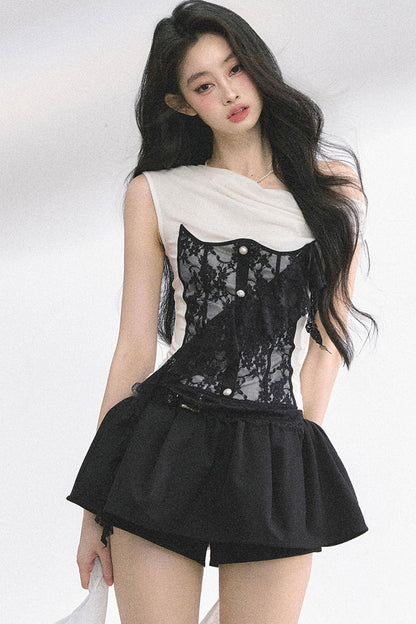 Summer Lace Slimming Top