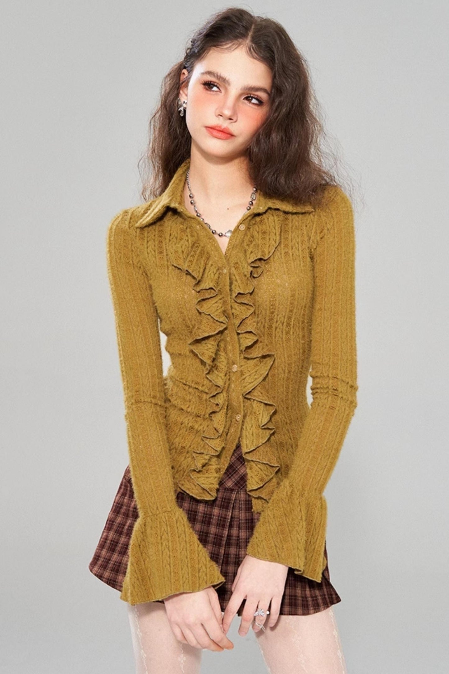 Elegant Ruffled Fairy Top