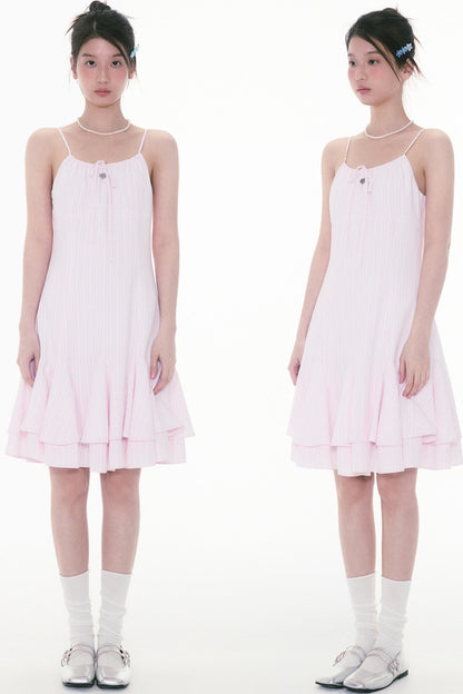 Luxury Halter Midi Dress