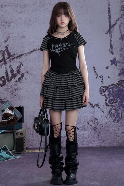 Street Punk Hooded Dress