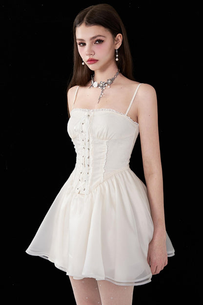 Jacquard Halter Dress