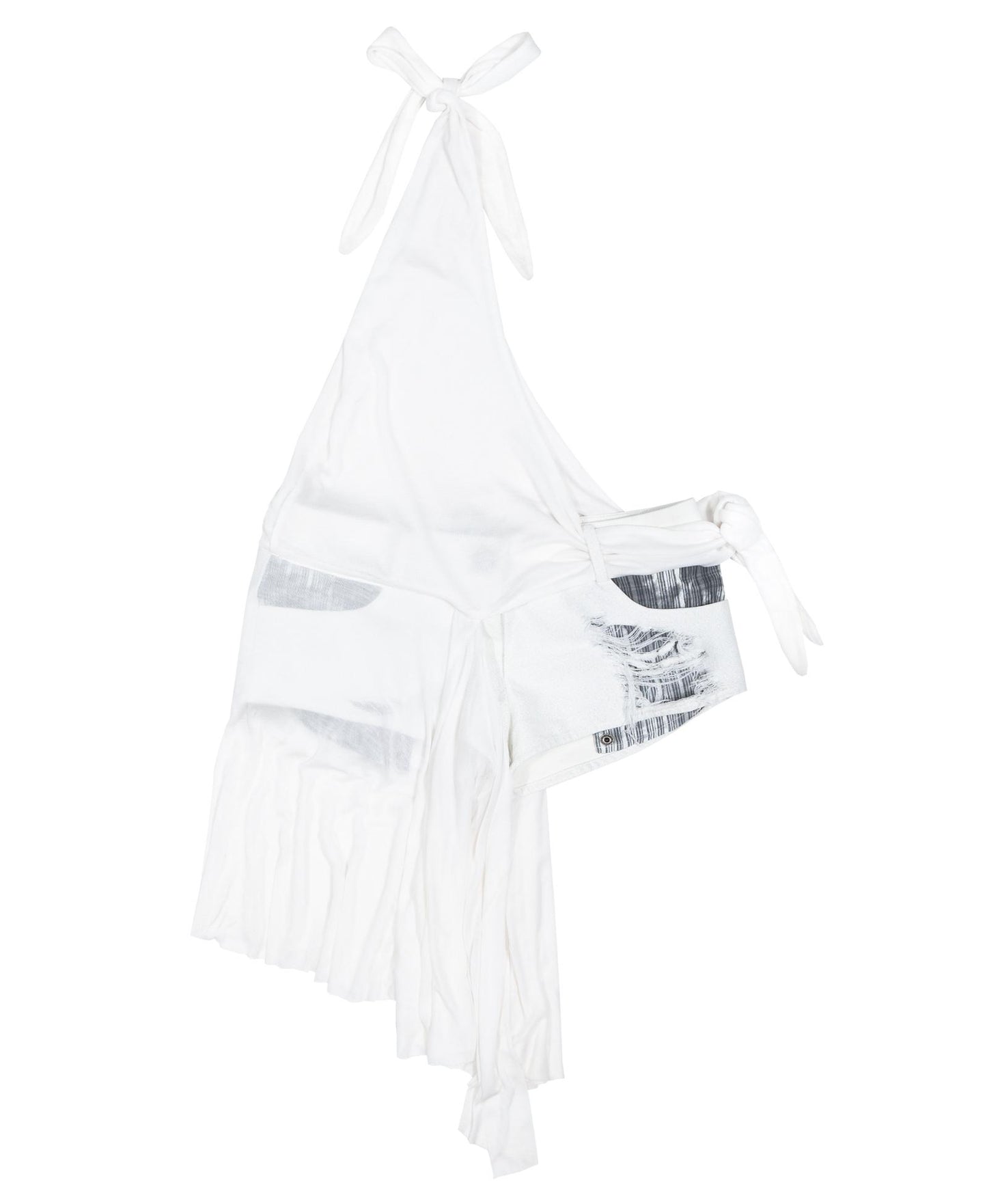 Denim Multi-Wear Shorts