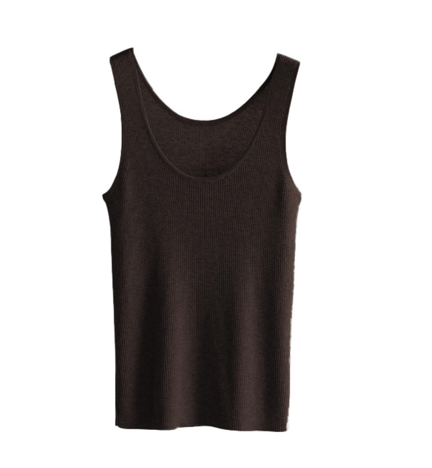 Soft Wool Knit Tank Top