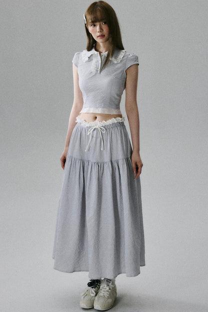 Luxury Maxi Skirt Set