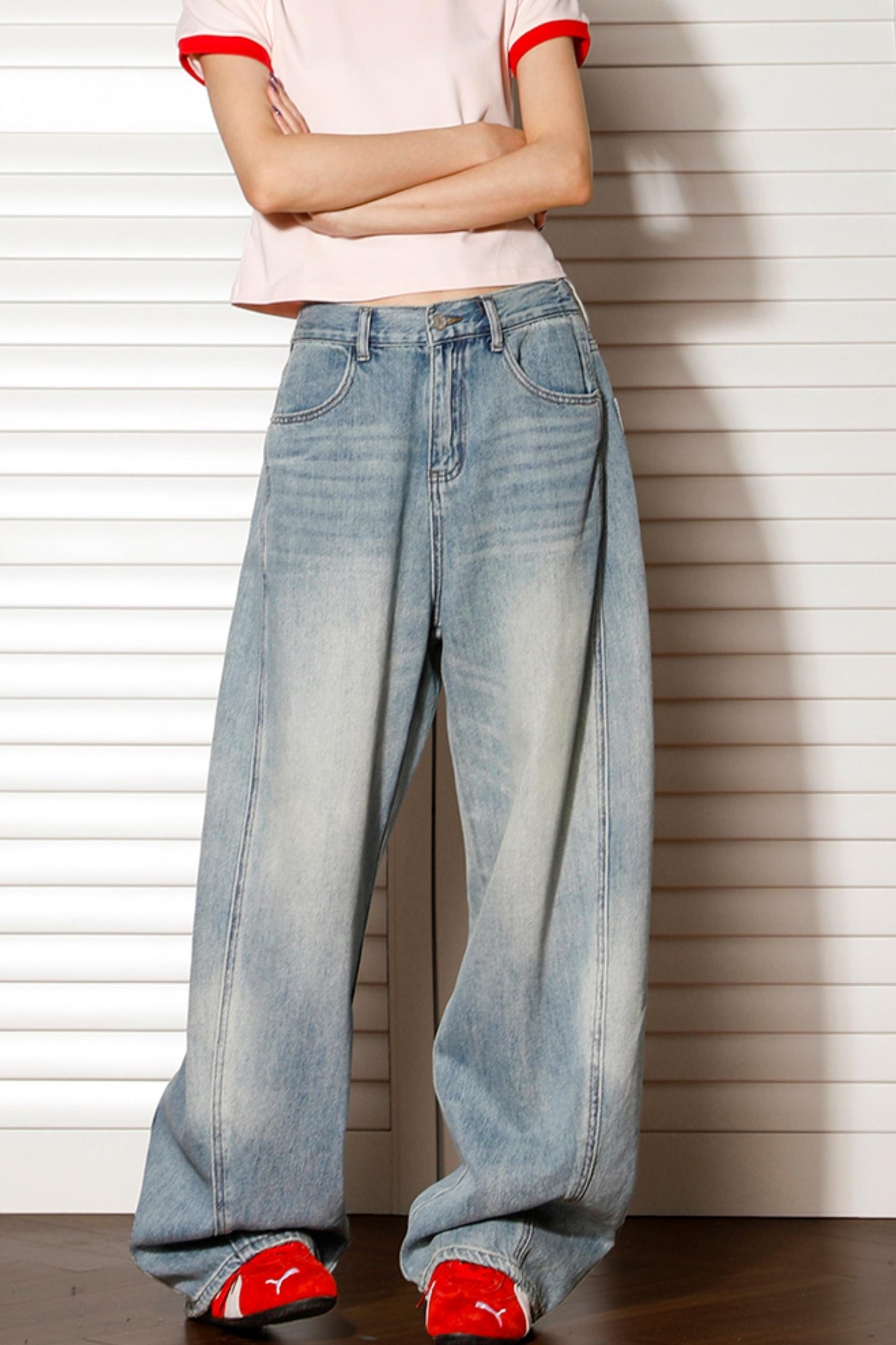 Summer Wide-Leg Jeans