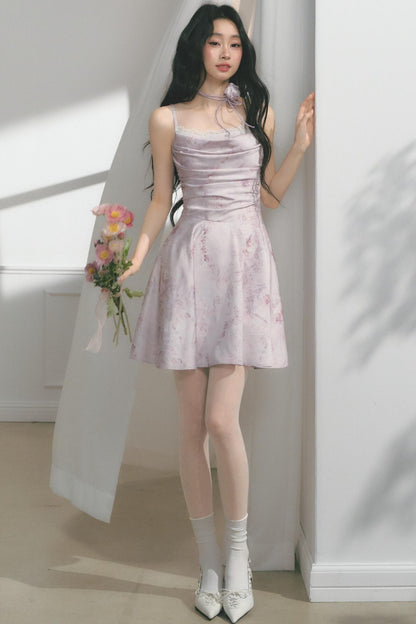 Pleated Waist Elegance Dress