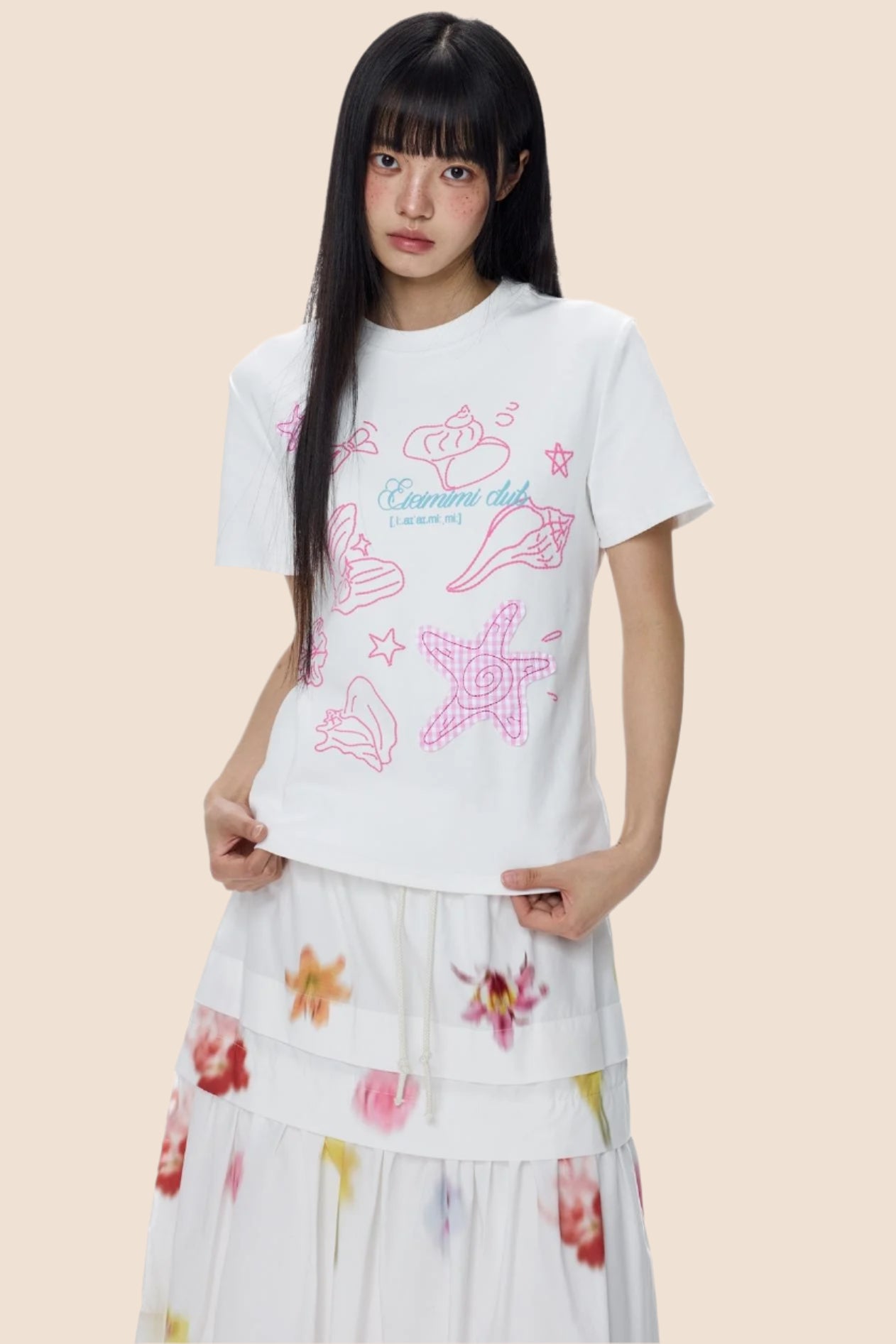 American Starfish Sweet Shoulder Tee