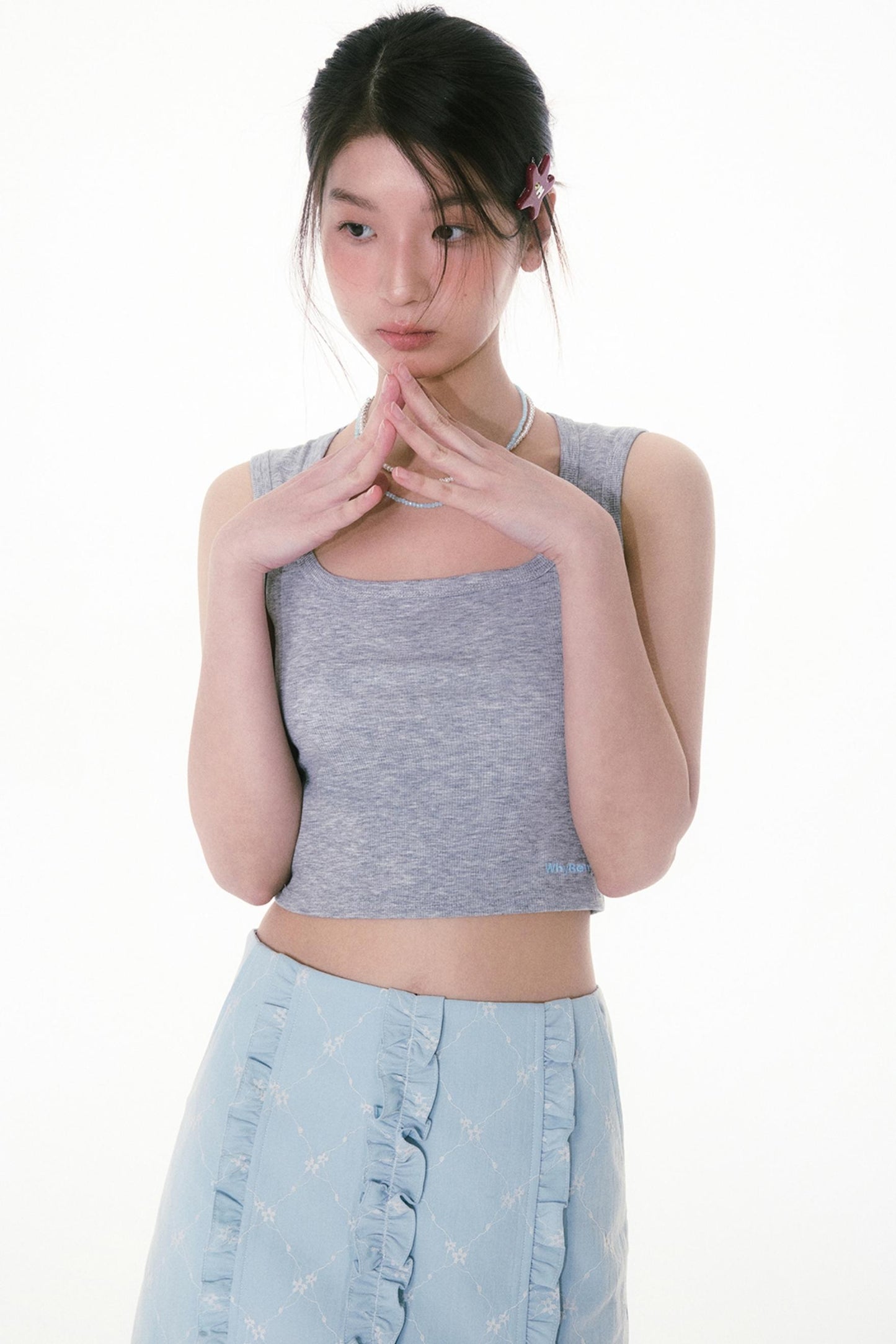 Summer U-Neck Halter Tank