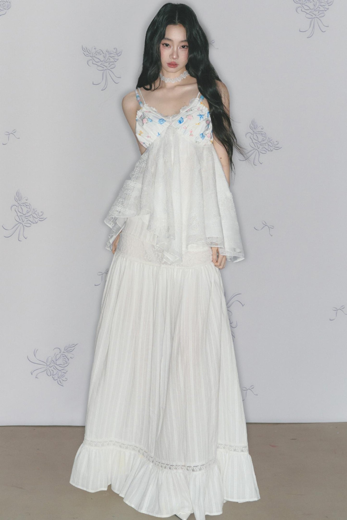 Vanilla Ruffle Skirt