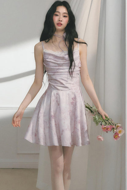 Pleated Waist Elegance Dress