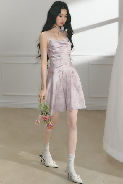 Pleated Waist Elegance Dress