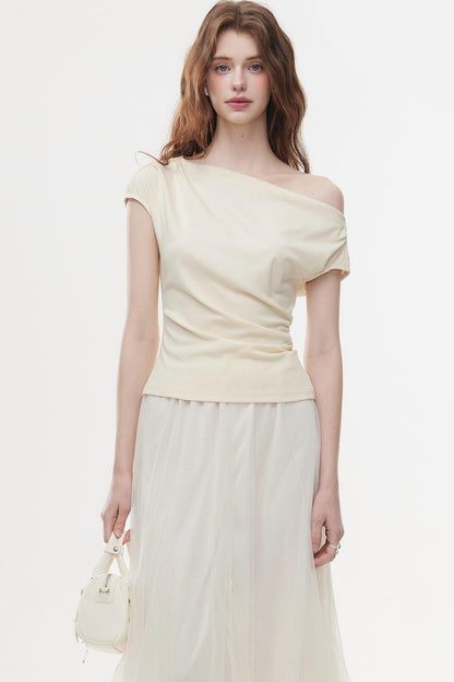 Pleated Summer T-Shirt