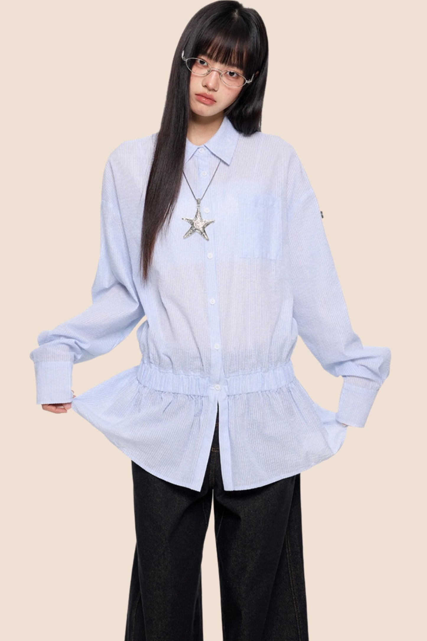 Light Blue Summer Shirt