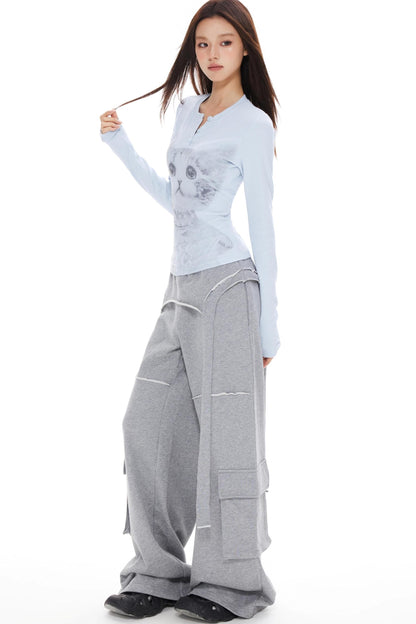 Gray Sweatpants