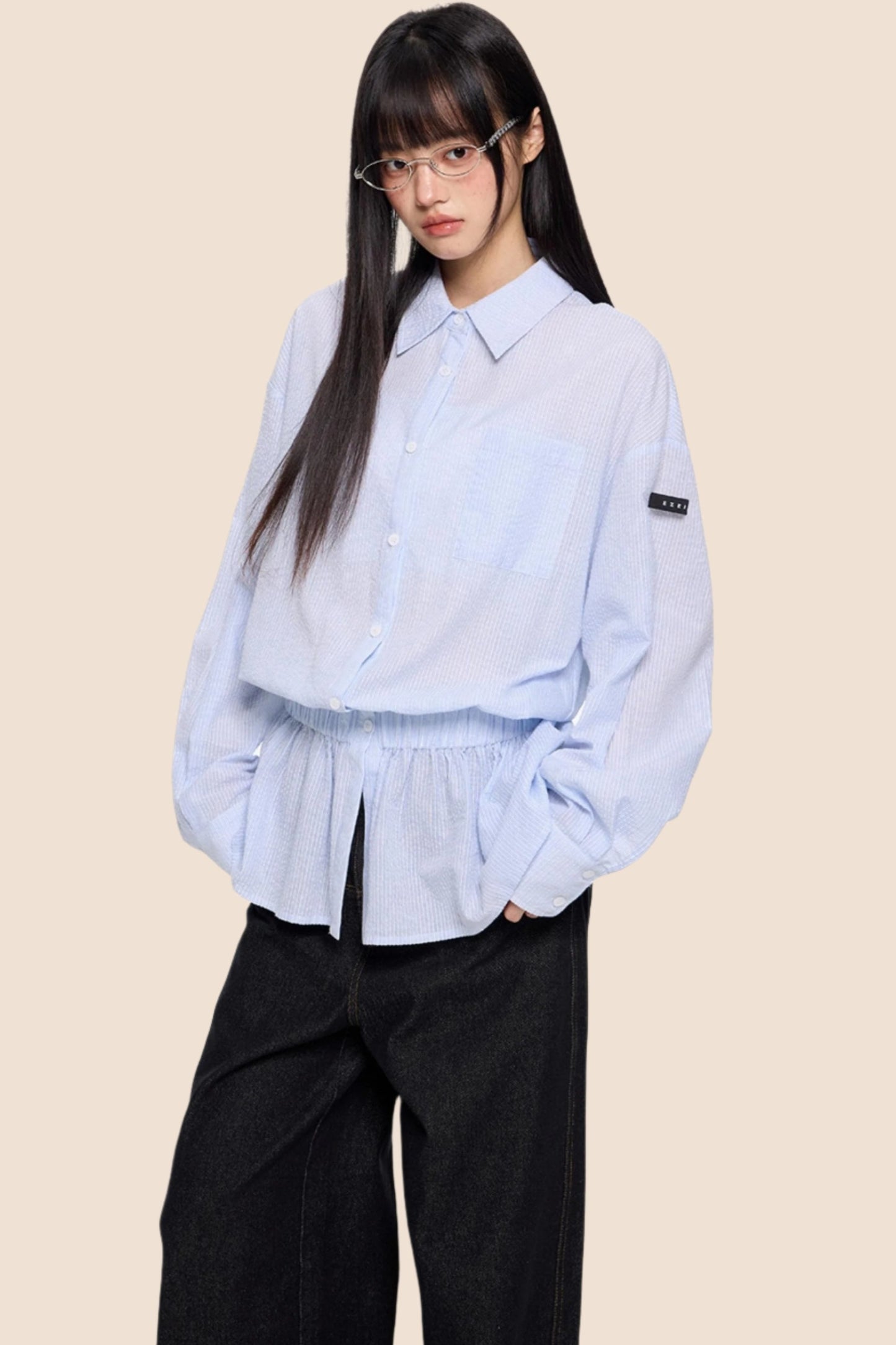 Light Blue Summer Shirt